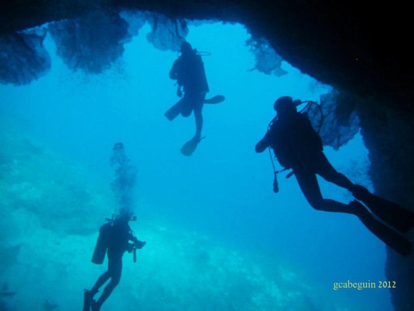 cave dive